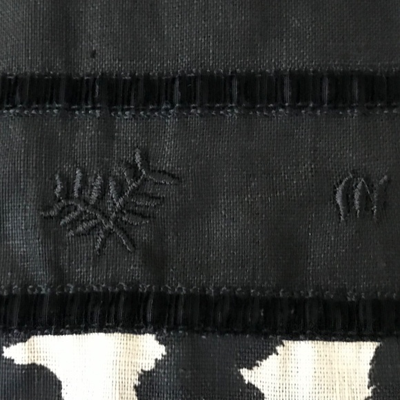 HOT COTTON 100% Linen Blouse Button Down Tunic Top Black Women’s Plus Size 2X - Picture 7 of 16